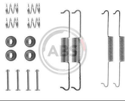 Монтажний набір гальмівних колодок A.B.S. A.B.S. 0521Q