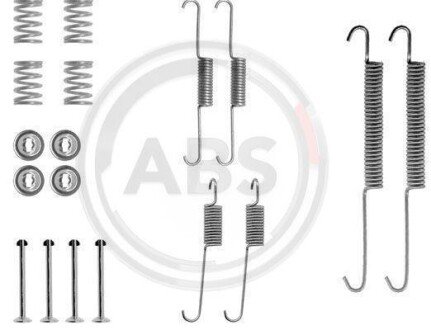 Комплектующие, тормозная колодка A.B.S. 0613Q