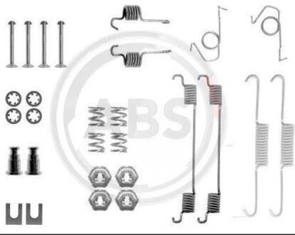 Монтажний набір гальмівних колодок A.B.S. A.B.S. 0626Q