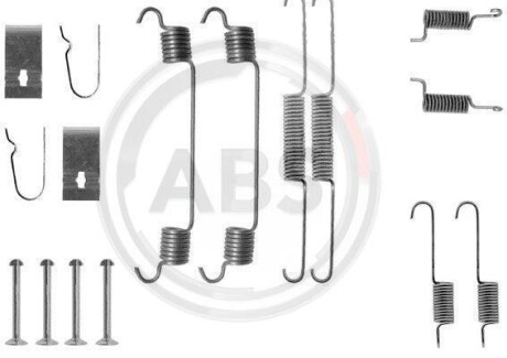 Монтажний набір гальмівних колодок A.B.S. A.B.S. 0675Q