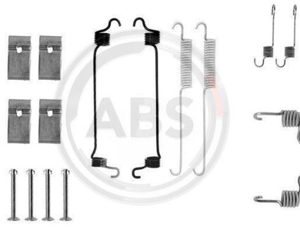 Монтажний набір гальмівних колодок A.B.S. A.B.S. 0677Q