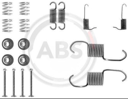 Монтажний набір гальмівних колодок A.B.S. A.B.S. 0696Q