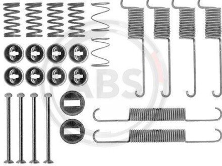 Комплектующие, тормозная колодка A.B.S. 0715Q