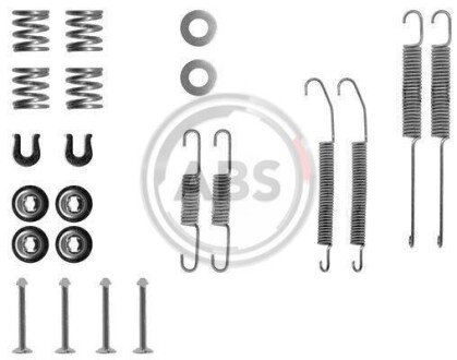 Монтажний набір гальмівних колодок A.B.S. A.B.S. 0718Q (фото 1)