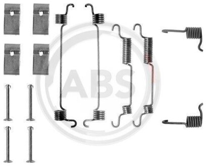Монтажний набір гальмівних колодок A.B.S. A.B.S. 0735Q