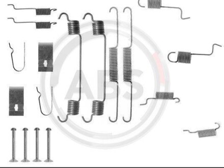 Монтажний набір гальмівних колодок A.B.S. A.B.S. 0742Q