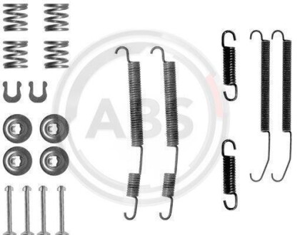 Монтажний набір гальмівних колодок A.B.S. A.B.S. 0760Q