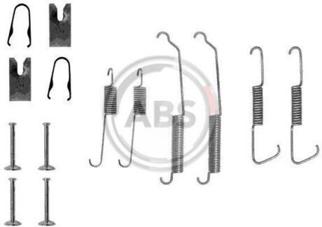 Монтажний набір гальмівних колодок A.B.S. A.B.S. 0773Q