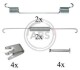 Монтажний набір гальмівних колодок A.B.S. A.B.S. 0781Q (фото 1)