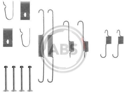 Монтажний набір гальмівних колодок A.B.S. A.B.S. 0782Q