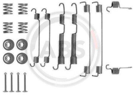 Монтажний набір гальмівних колодок A.B.S. A.B.S. 0786Q