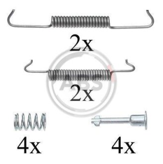 Комплектующие, стояночная тормозная система A.B.S. A.B.S. 0793Q