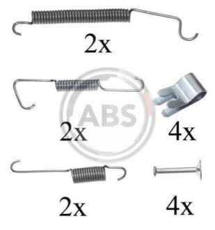 Комплектующие, тормозная колодка A.B.S. 0805Q