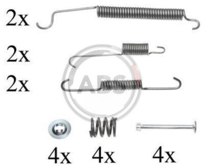 Монтажний набір гальмівних колодок A.B.S. A.B.S. 0830Q