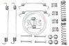 Монтажний набір гальмівних колодок A.B.S. A.B.S. 0835Q (фото 1)