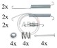 Монтажний набір гальмівних колодок A.B.S. A.B.S. 0845Q (фото 1)