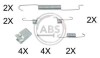 Комплектующие, тормозная колодка A.B.S. 0863Q (фото 1)