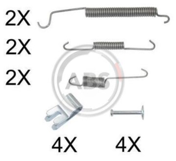 Комплектующие, тормозная колодка A.B.S. 0891Q
