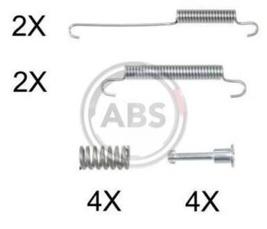 Комплектующие, стояночная тормозная система A.B.S. A.B.S. 0892Q (фото 1)