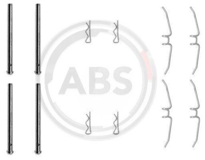 Комплектующие, колодки дискового тормоза A.B.S. 0901Q