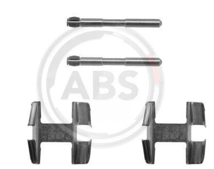 Комплектующие, колодки дискового тормоза A.B.S. 0906Q