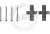 Комплектующие, колодки дискового тормоза A.B.S. 0916Q (фото 1)