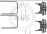 Комплектующие, колодки дискового тормоза A.B.S. 0928Q (фото 1)