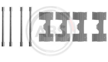 Комплектующие, колодки дискового тормоза A.B.S. 0952Q