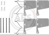 Комплектующие, колодки дискового тормоза A.B.S. 0960Q (фото 1)