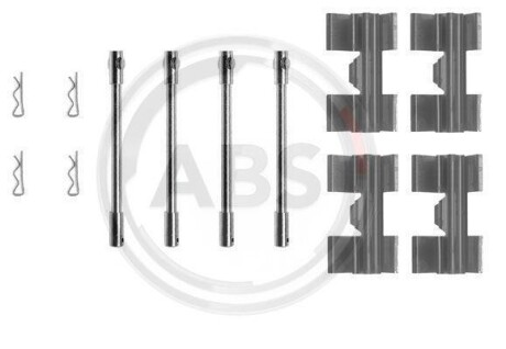 Комплектующие, колодки дискового тормоза A.B.S. 0967Q