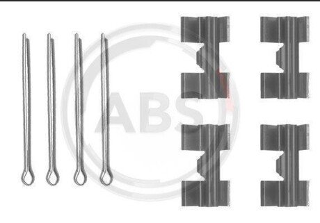 Комплектующие, колодки дискового тормоза A.B.S. 0969Q