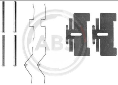 Комплектующие, колодки дискового тормоза A.B.S. 0974Q