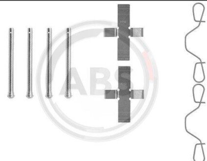 Комплектующие, колодки дискового тормоза A.B.S. 0982Q