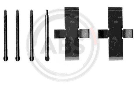 Комплектующие, колодки дискового тормоза A.B.S. 1003Q