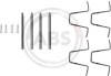 Комплектующие, колодки дискового тормоза A.B.S. 1010Q (фото 1)