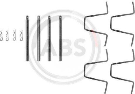 Комплектующие, колодки дискового тормоза A.B.S. 1010Q