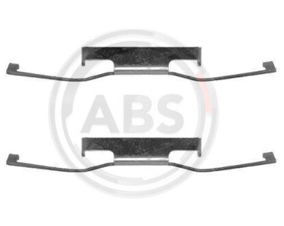 Комплектующие, колодки дискового тормоза A.B.S. 1011Q