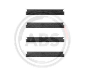 Комплектующие, колодки дискового тормоза A.B.S. 1028Q