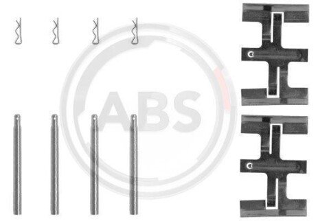 Комплектующие, колодки дискового тормоза A.B.S. 1045Q