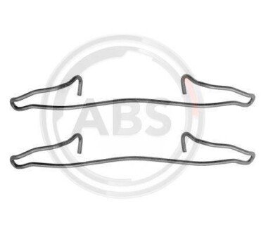 Комплектующие, колодки дискового тормоза A.B.S. 1057Q