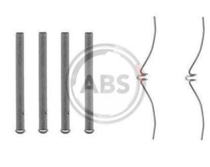 Гальмівні колодки (монтажний набір) A.B.S. A.B.S. 1061Q