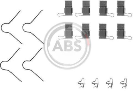 Гальмівні колодки (монтажний набір) A.B.S. A.B.S. 1089Q