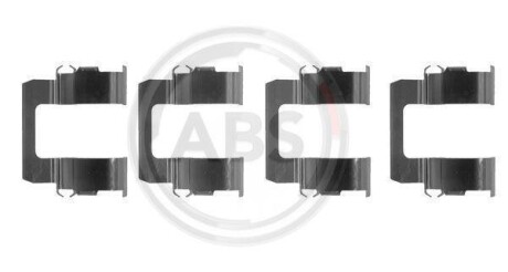 Комплектующие, колодки дискового тормоза A.B.S. 1102Q