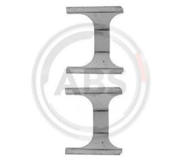 Комплектующие, колодки дискового тормоза A.B.S. 1139Q