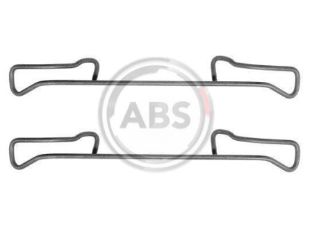 Комплектующие, колодки дискового тормоза A.B.S. 1150Q (фото 1)