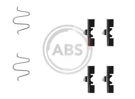 Комплектующие, колодки дискового тормоза A.B.S. 1170Q