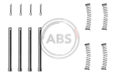 Комплектуючі, колодки дискового гальма A.B.S. A.B.S. 1177Q