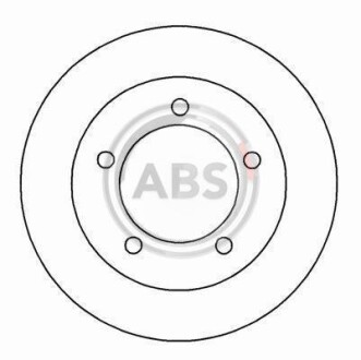 Гальмівний диск A.B.S. A.B.S. 15026