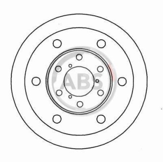 Гальмівний диск A.B.S. A.B.S. 15032