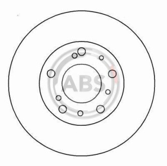 Гальмівний диск A.B.S. A.B.S. 15046